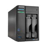Asustor AS6602T LockerStor 2 Dual NVMe SSD 2 - Bay Tower NAS - ACE Peripherals
