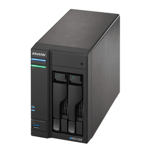 Asustor AS6602T LockerStor 2 Dual NVMe SSD 2 - Bay Tower NAS - ACE Peripherals