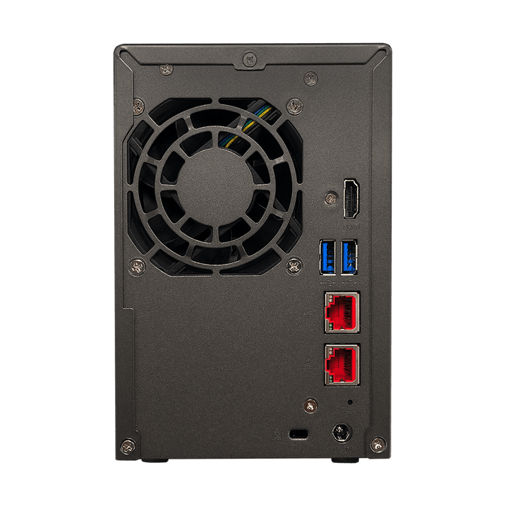 Asustor AS6602T LockerStor 2 Dual NVMe SSD 2 - Bay Tower NAS - ACE Peripherals