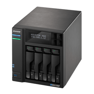 Asustor AS6604T LockerStor 4 Dual NVMe SSD 4 - Bay Tower NAS - ACE Peripherals