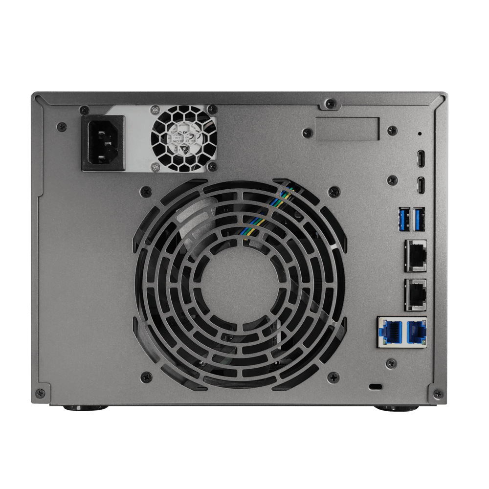 Asustor AS6806T LockerStor 6 Gen 3 Quad NVMe SSD Dual 10GbE 6 - Bay Tower NAS - ACE Peripherals