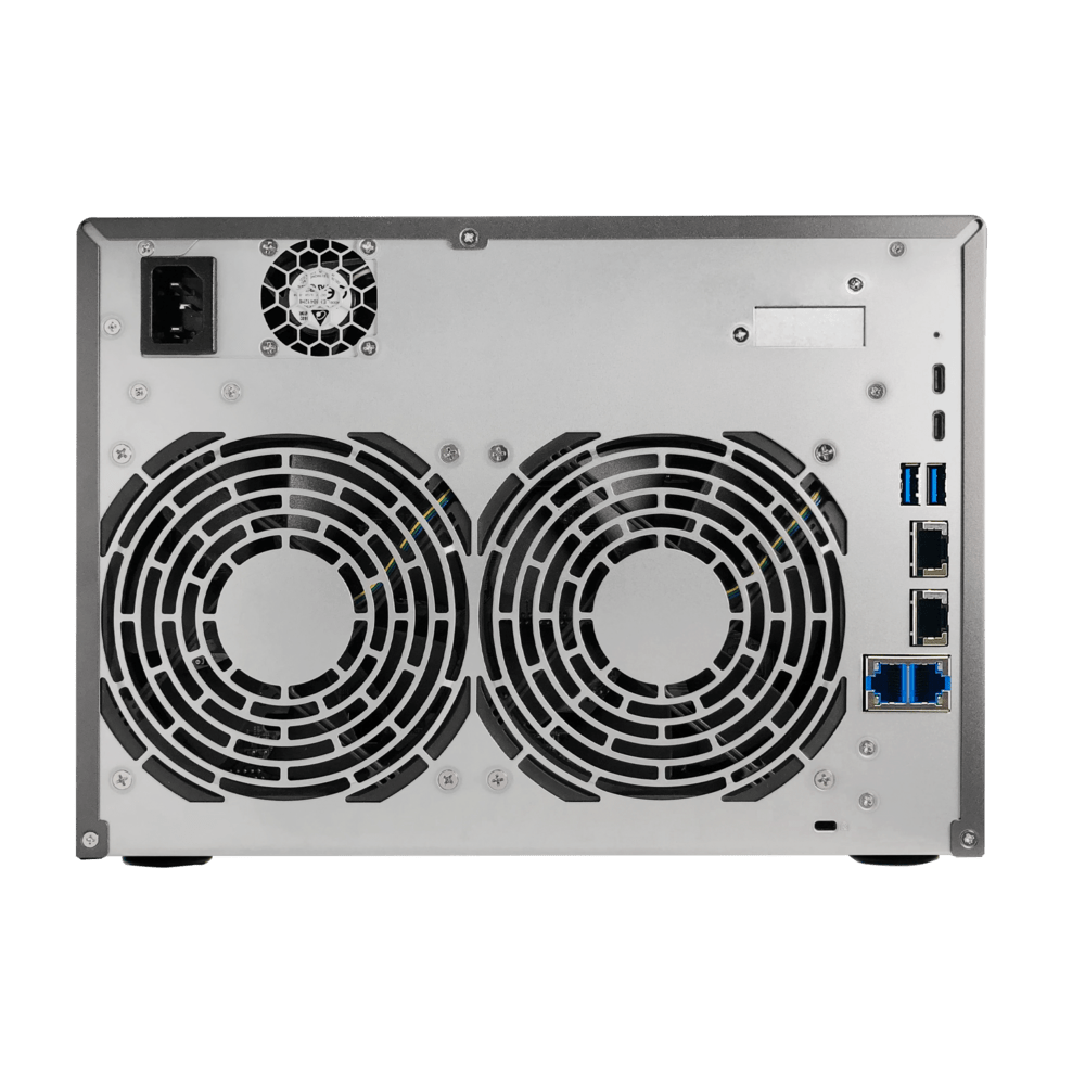 Asustor AS6808T LockerStor 8 Gen 3 Quad NVMe SSD Dual 10GbE 8 - Bay Tower NAS - ACE Peripherals