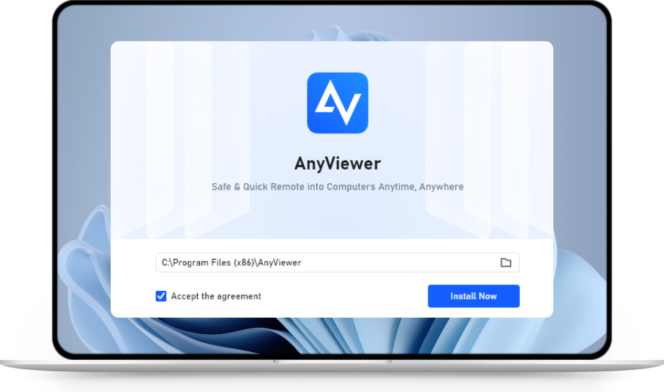 AOMEI AnyViewer Team Remote Support Software official software artwork