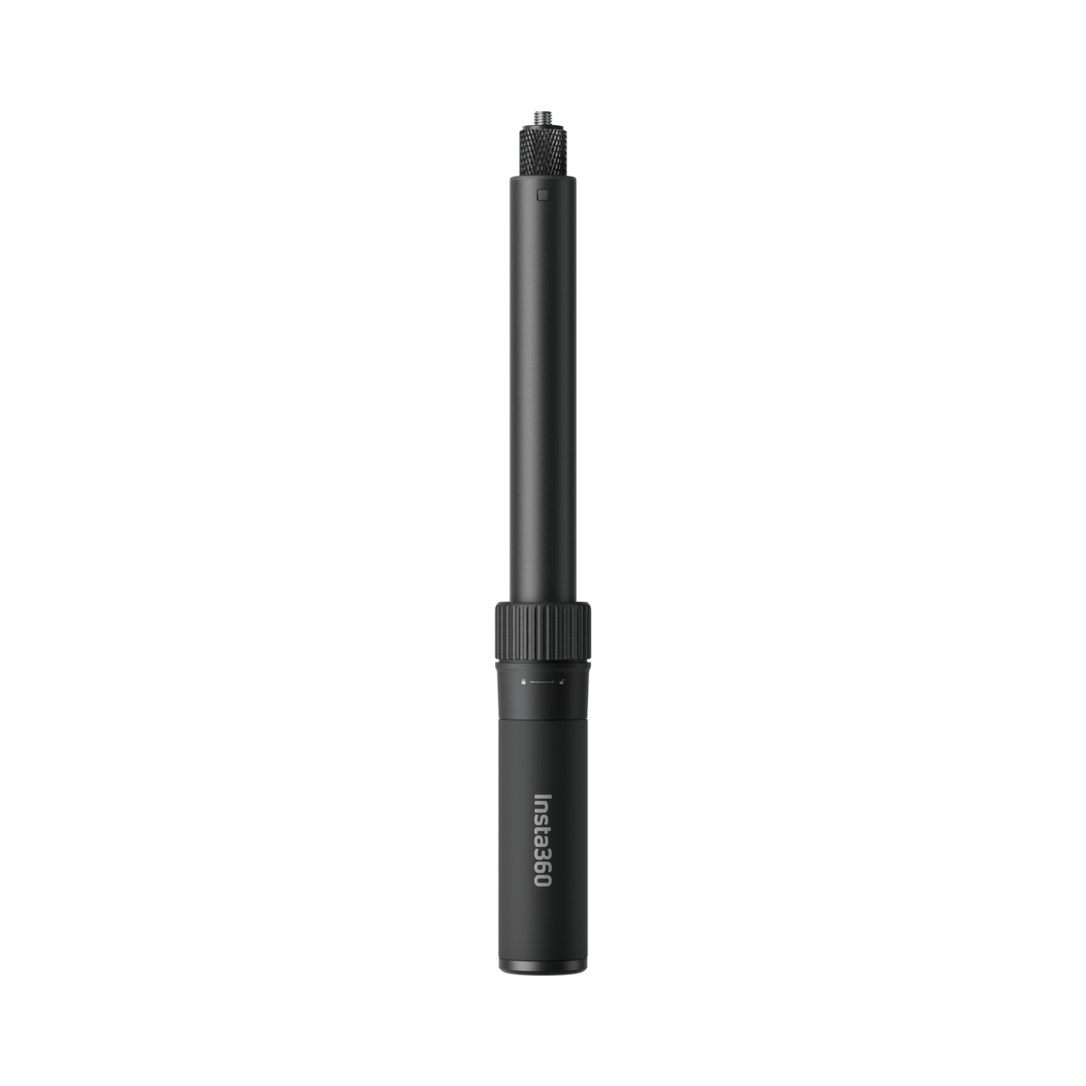 Retracted Bullet Time Selfie Stick 2.0 with integrated rotating component