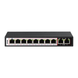 D-Link DES-F1010P-E 10-Port Fast Ethernet 250m Long Range PoE Switch - ACE Peripherals