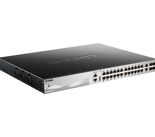 D - Link DGS - 3130 - 30PS 30 - Port POE 370W Gigabit L3 Lite Stackable Managed Switch - ACE Peripherals
