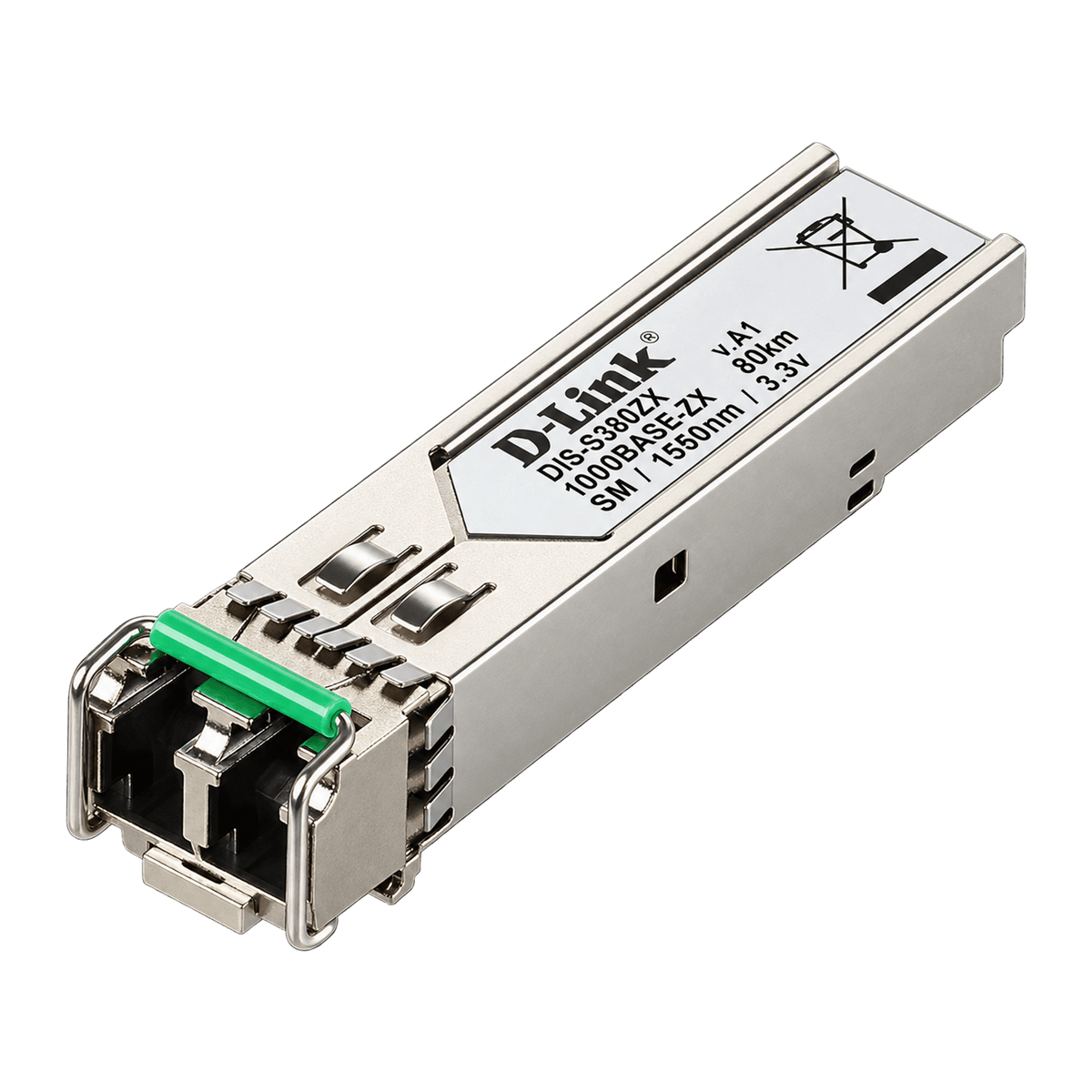 D-Link DIS-S380ZX 1000Base-ZX Single-Mode Industrial SFP Transceiver (80km) - ACE Peripherals
