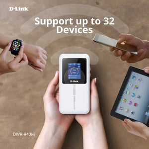 D - Link DWR - 940M 4G LTE Wi - Fi 6 Portable Mobile Router - ACE Peripherals