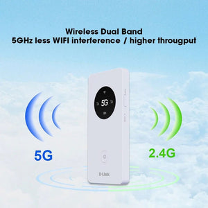 D - Link DWR - U2000 5G NR Wi - Fi Portable Mobile Router - ACE Peripherals