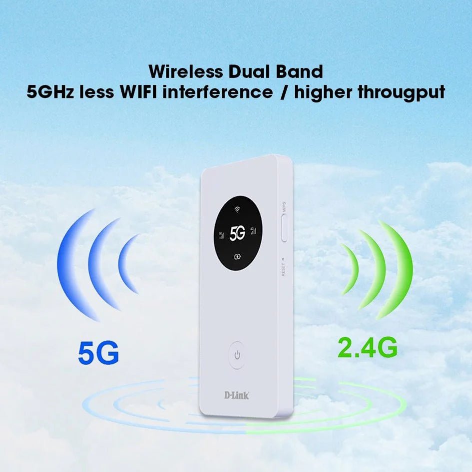 D - Link DWR - U2000 5G NR Wi - Fi Portable Mobile Router - ACE Peripherals