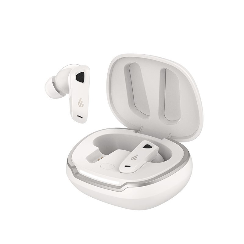 Edifier NEOBUDS PRO 2 Ivory earbuds front product view