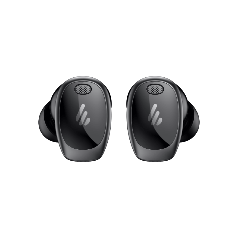 Edifier NEODOTS Black earbuds front product view