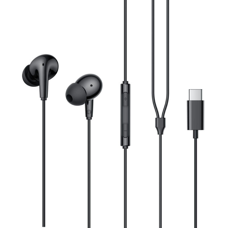 Edifier P230 USB C Black earbuds alternate product view 2