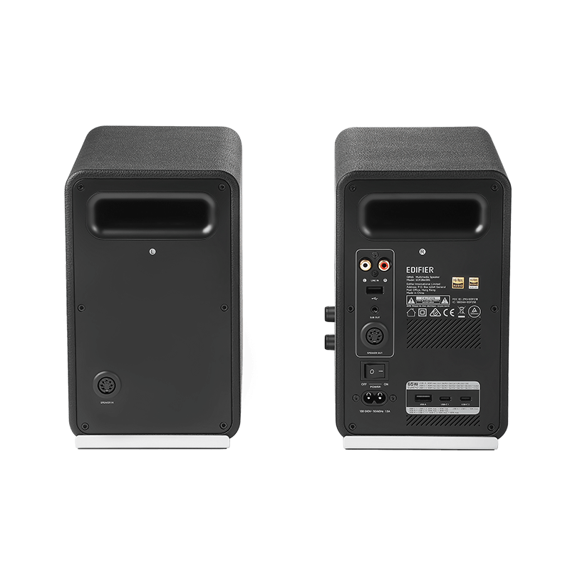 Edifier QR65 70W RMS Desktop Active Monitor USB and Bluetooth Speaker with GaN Charger - ACE Peripherals