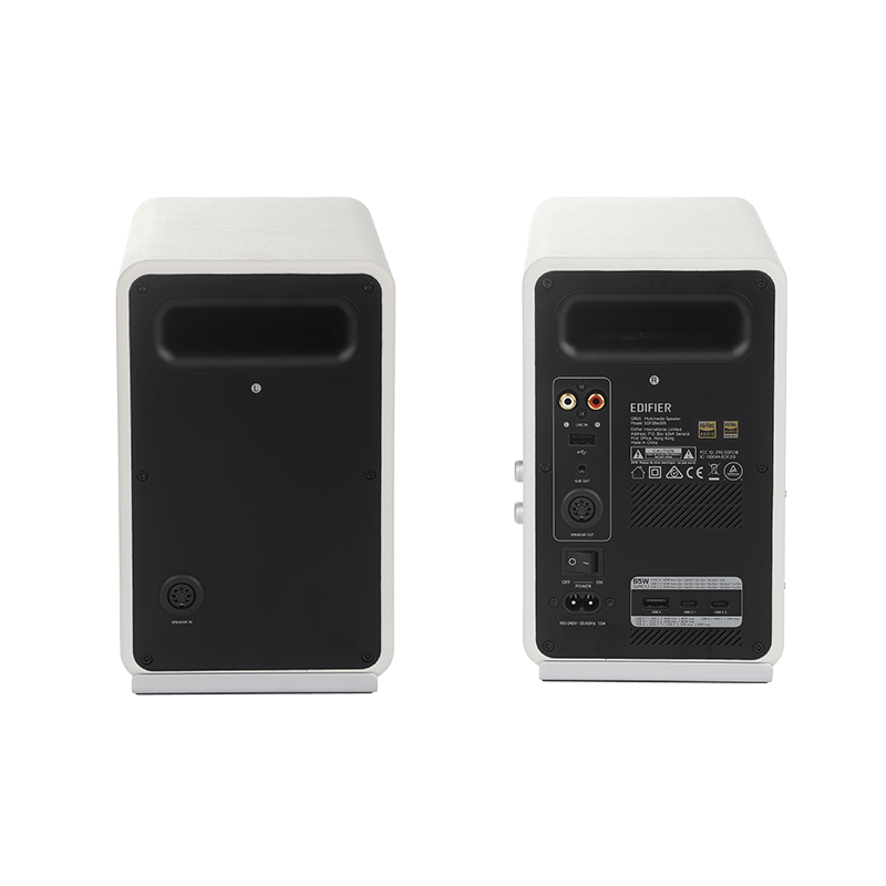 Edifier QR65 70W RMS Desktop Active Monitor USB and Bluetooth Speaker with GaN Charger - ACE Peripherals