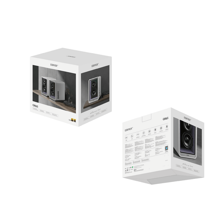 Edifier QR65 70W RMS Desktop Active Monitor USB and Bluetooth Speaker with GaN Charger - ACE Peripherals