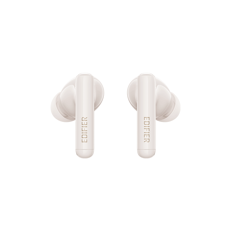 Edifier X5 PRO 2025 Ivory earbuds front product view