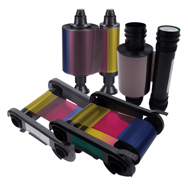 Evolis Zenius & Primacy Color and Mono Ribbons (Monochrome / Black / KO / YMCKO) - ACE Peripherals