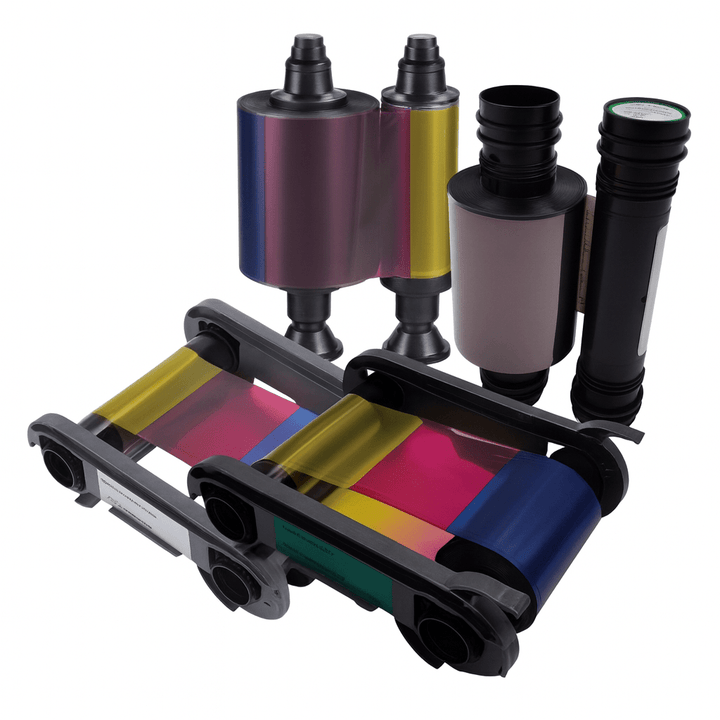 Evolis Zenius & Primacy Color and Mono Ribbons (Monochrome / Black / KO / YMCKO) - ACE Peripherals