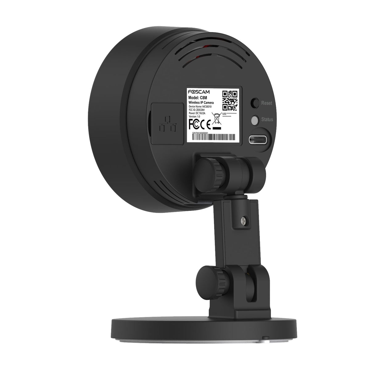 Foscam C8M AI 8MP 4K UHD Dual - Band WiFi IP Camera - ACE Peripherals