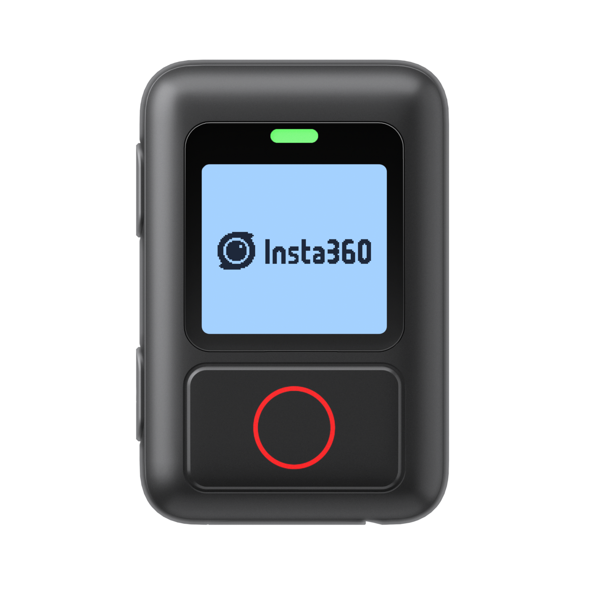 Front display and recording button of the GPS Action Remote