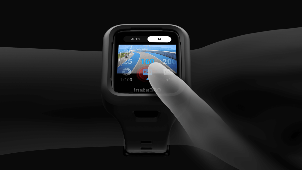 Touchscreen camera preview and settings interaction