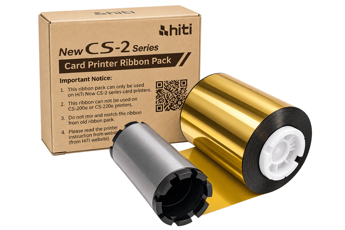 HiTi CS-270e Colour and Monochrome ID Card Printer Ribbons - ACE Peripherals