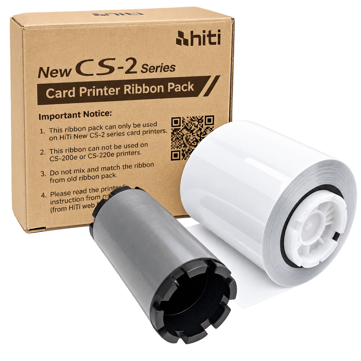 HiTi CS-270e Colour and Monochrome ID Card Printer Ribbons - ACE Peripherals