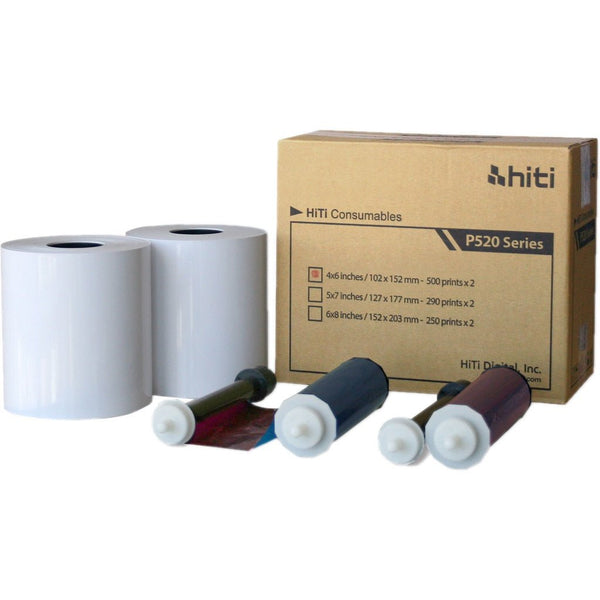 Hiti P520L/ P525L Print Kit YMCO with Paper Roll - ACE Peripherals