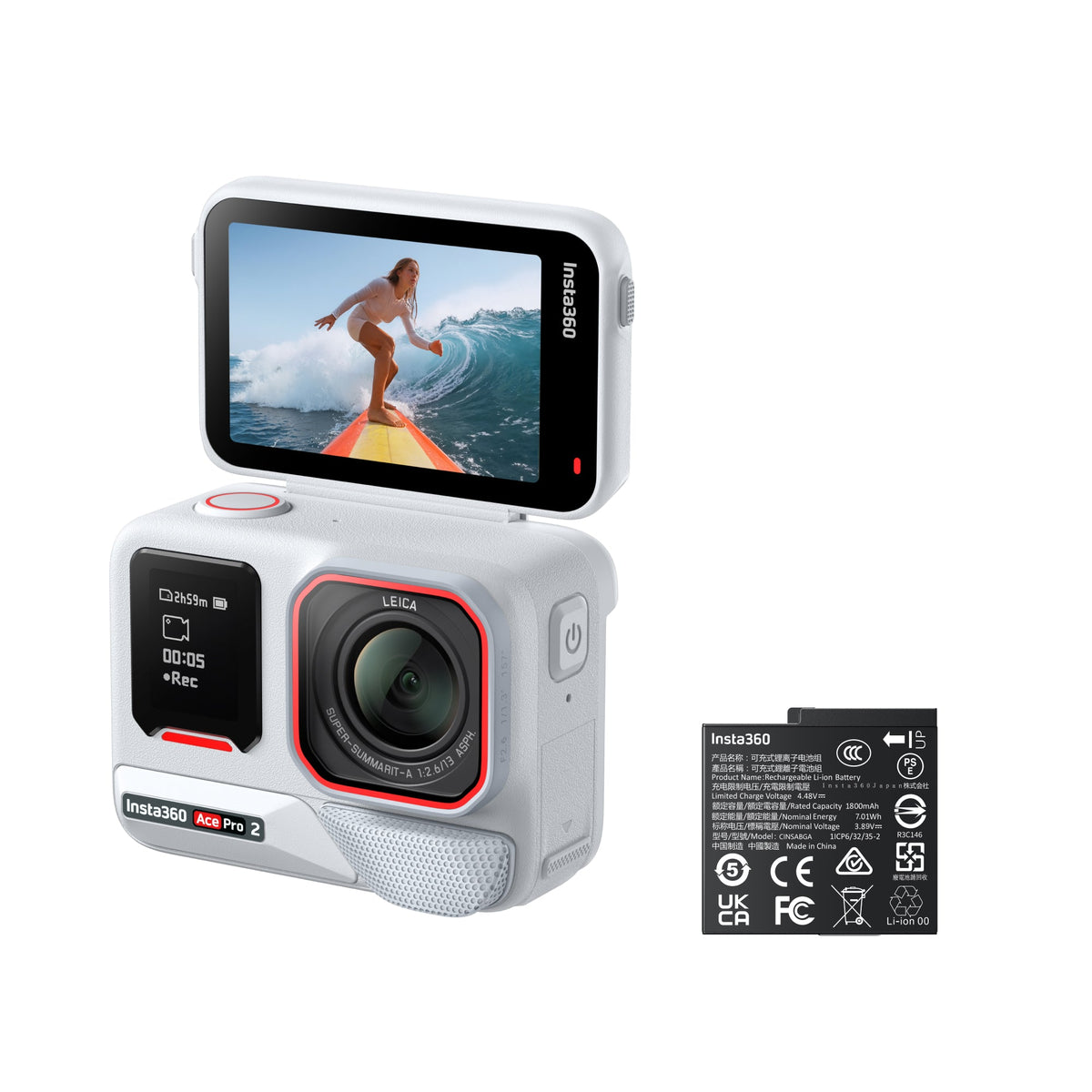 Insta360 Ace Pro 2 8K AI Action Camera - ACE Peripherals