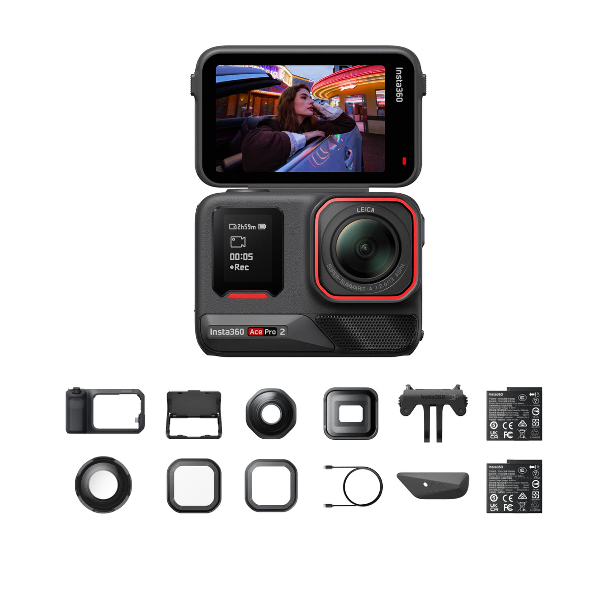 Insta360 Ace Pro 2 8K AI Action Camera - ACE Peripherals