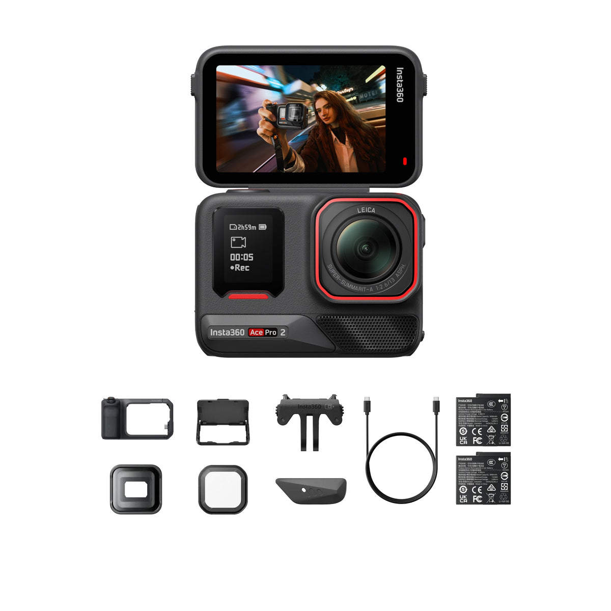 Insta360 Ace Pro 2 8K AI Action Camera - ACE Peripherals