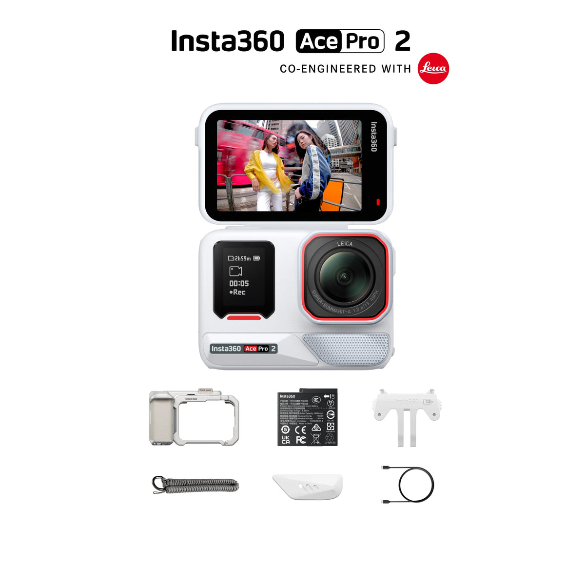 Insta360 Ace Pro 2 8K AI Action Camera - ACE Peripherals