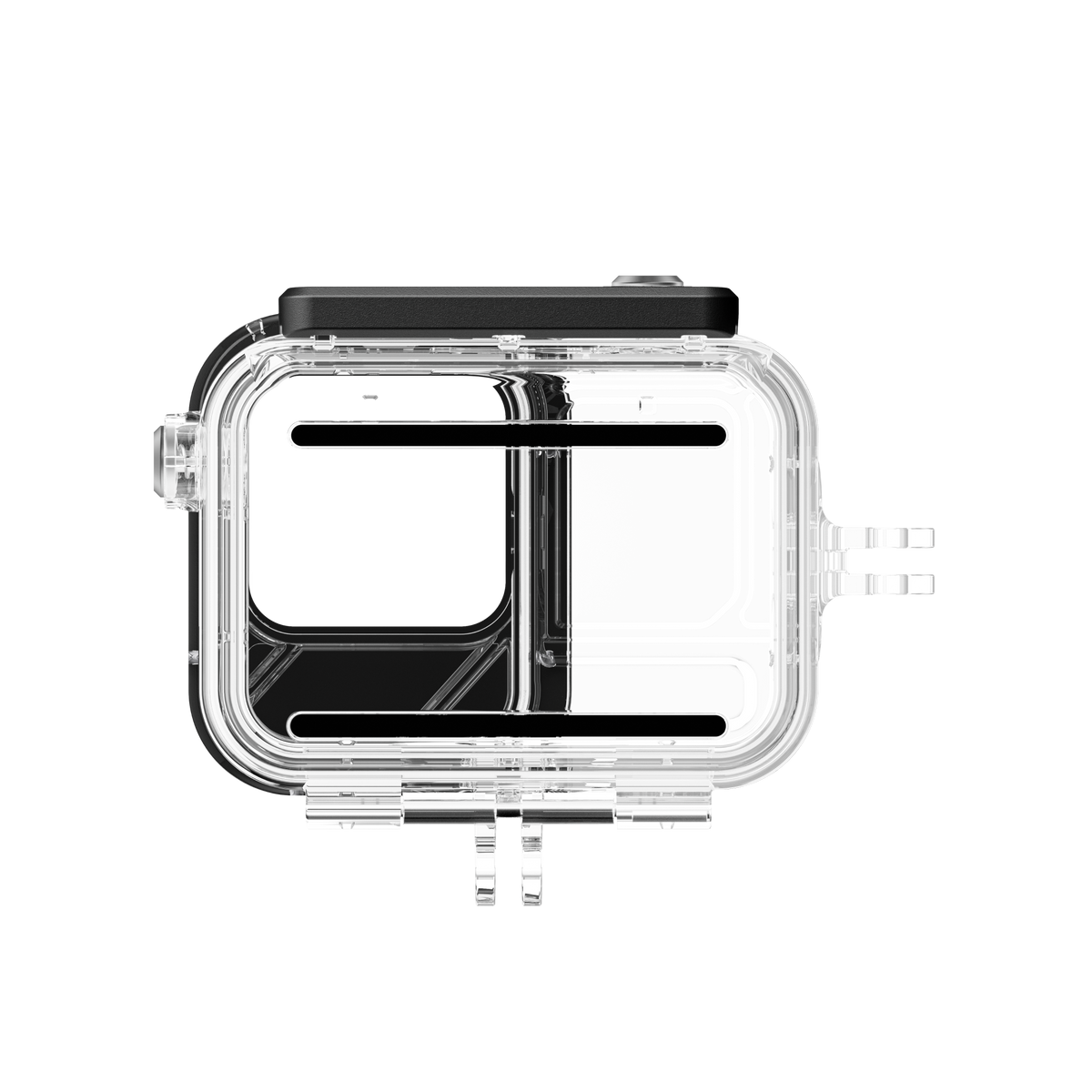 Insta360 Ace Pro 2 Dive Case rear view of the empty housing and seal