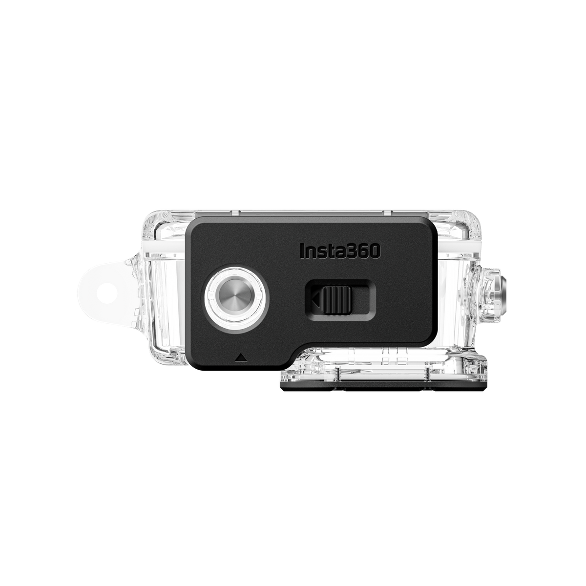 Insta360 Ace Pro 2 Dive Case top view of the sliding buckle lock