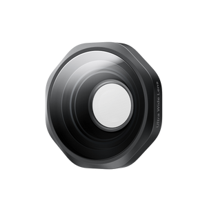 Insta360 Ace Pro 2 Ultra Wide Lens front optical view of the Ultra Wide Lens