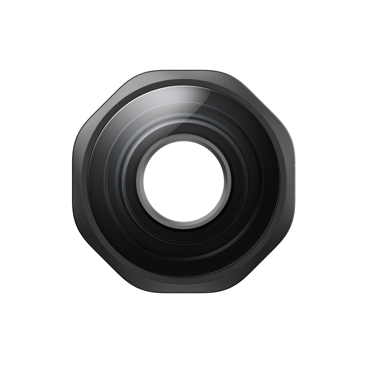Insta360 Ace Pro 2 Ultra Wide Lens alternative front view of the optical accessory