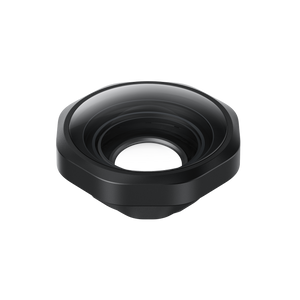 Insta360 Ace Pro 2 Ultra Wide Lens angled view of the lens body