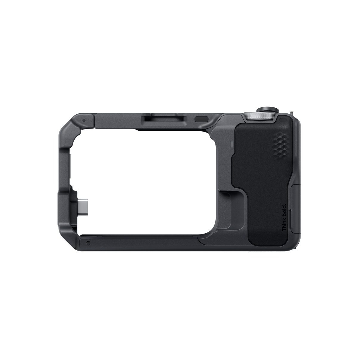 Insta360 Ace Pro 2 Xplorer Grip Pro Kit Black rear view of the frame and camera opening
