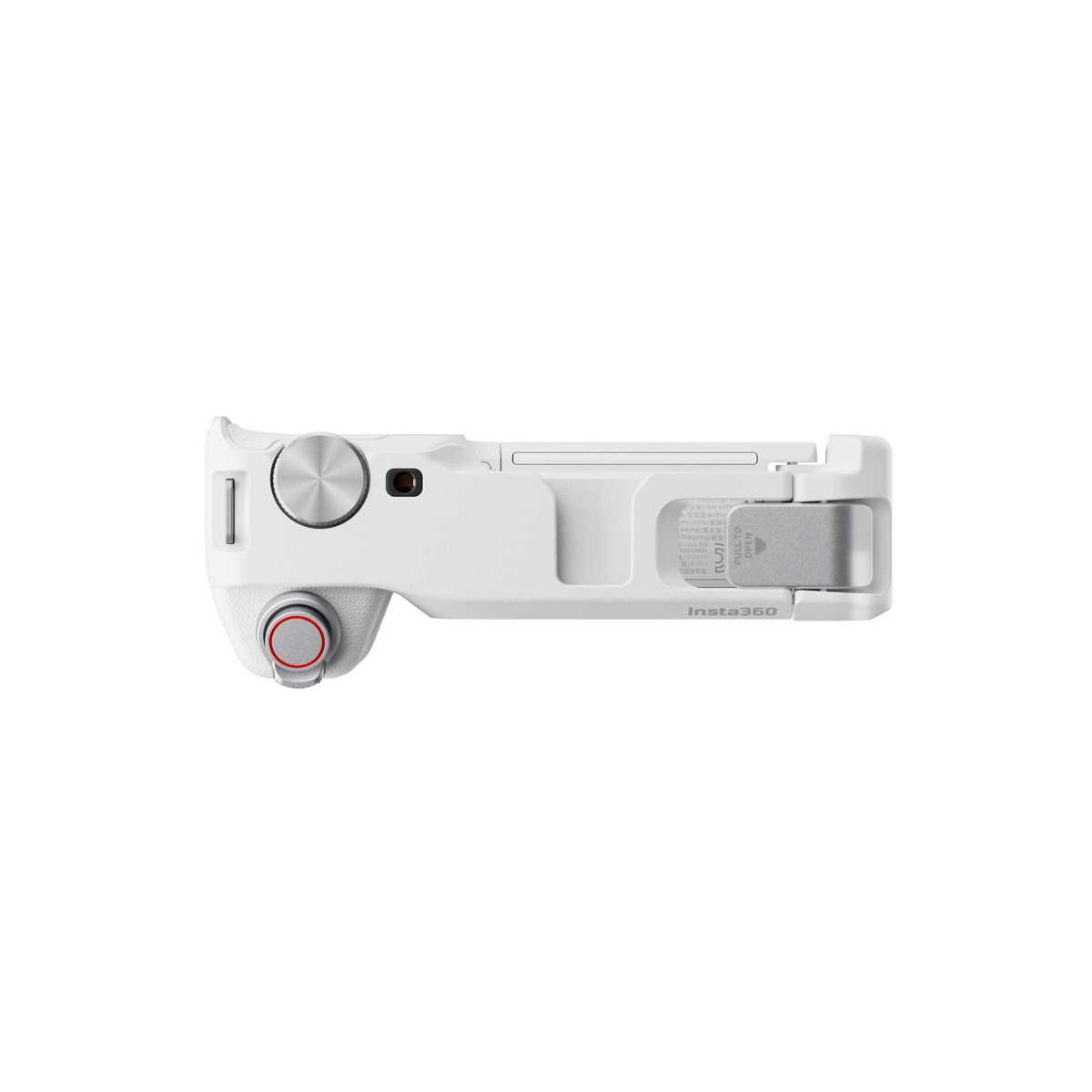 Insta360 Ace Pro 2 Xplorer Grip Pro Kit White top control dial and shutter button