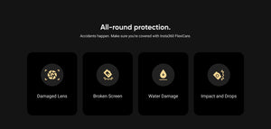 Manufacturer examples of covered accidental-damage scenarios subject to service assessment