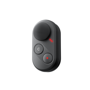 Angled view of the joystick shutter and function controls