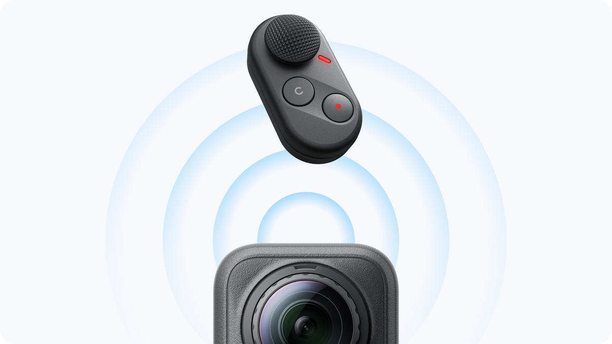 Bluetooth pairing concept shown with a separate supported camera