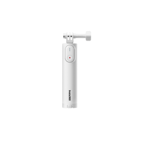 White Mini 2-in-1 Tripod 2.0 fitted Mini Remote detail