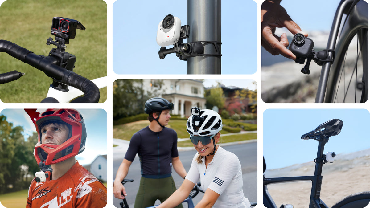Insta360 GO Ultra Flexi Strap Mount manufacturer use and feature illustration 3