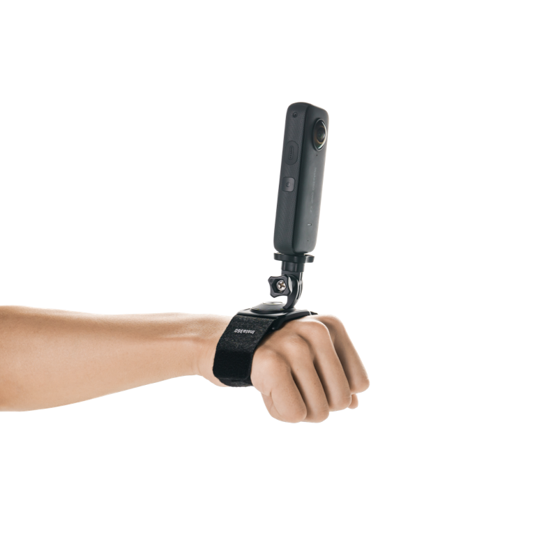 Insta360 Hand Mount Kit official product view 2; camera shown for mounting illustration and sold separately