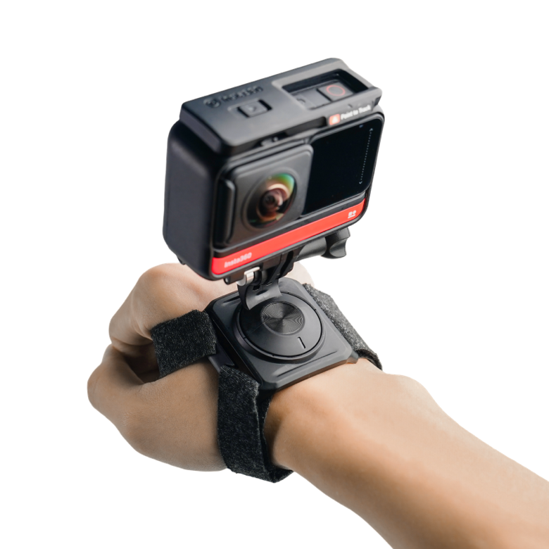 Insta360 Hand Mount Kit official product view 5; camera shown for mounting illustration and sold separately