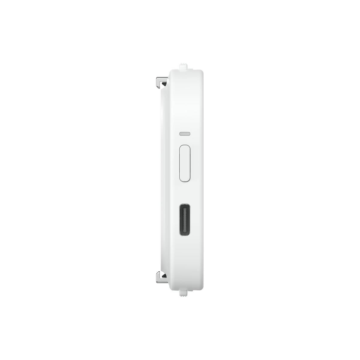 Side controls and USB-C charging port