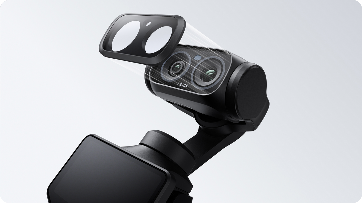 Magnetic filter aligned with the separate Luna Ultra lens assembly
