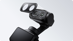 Magnetic filter aligned with the separate Luna Ultra lens assembly
